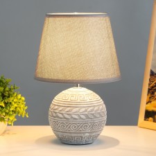 Table lamp 38044/1 E14 40W gray 23x23x32 cm Risalux