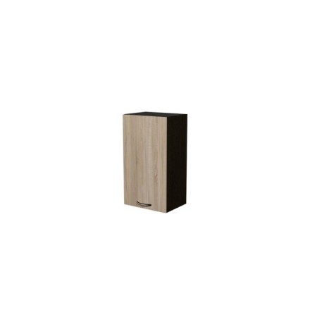 Sabrin cabinet 400x300x720 with 1 door of wenge/oak sonom