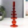 Glass of glass for 1 candle "Morbian" Pink wine 27x8.5x8.5 cm