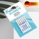 Needles for flat spaces and overcoming vehicles, No. 80/90, 5 pcs