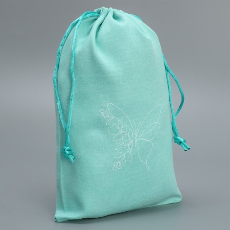 Bag Gift suede "Butterfly", 16 x 24 cm +/- 1.5 cm-1