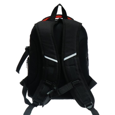 Youth backpack, 40 x 28 x 18 cm, ergonomic back, Stavia "Broken", black-4