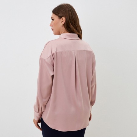 Silk shirt MIST PLUS-SIZE, p. 54, dusty rose-3