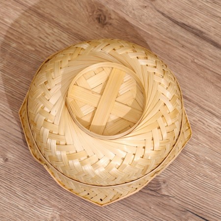 Vaska wicker, from bamboo 18x18x9 cm-4