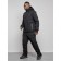 Male winter ski costume, size 56, black color