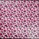 Matte, bilateral film, Leopard, fuchsia, 0.57 x 0.57 m