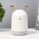 Night with a moisturizer dog on the moon LED USB AKB Gray 8.3x8.3x15 cm Risalux