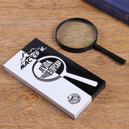 Classic 4x lupa, d = 9cm, master K. Black