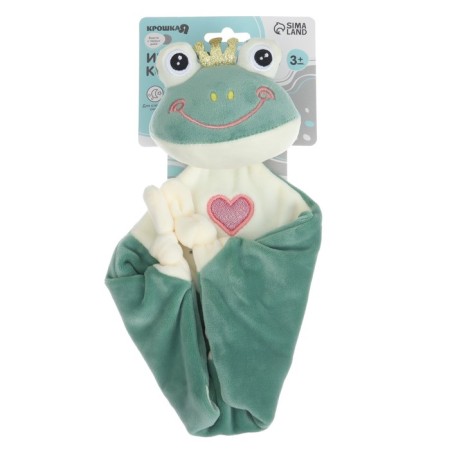 Toy - comforter "Frogstik", rattle, crumb I-8