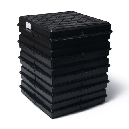 Form for the paving slabs "Cloud", 35 × 35 × 4 cm, F13002, 1 pc.-3
