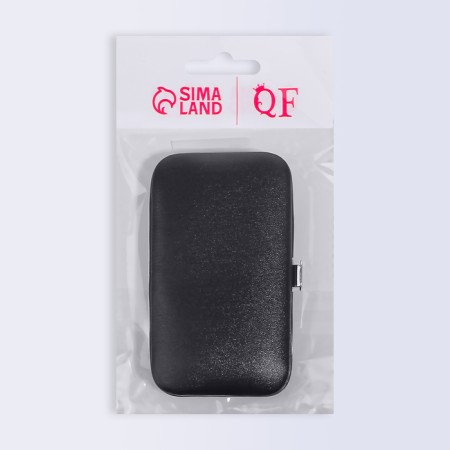 Manicure set "Style", 8 items, in case, black color-4