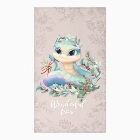 Kitchen towel: New Year "Ethel" Wonderful Time 40x70 cm, 100% HL, sarzha 190 g/m2-5