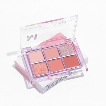 Professional palette of eye shadow, 6 colors-1