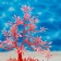 The artificial aquarium, luminous plant, 10 cm, red