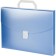 A4 portfolio folder, 700 μm, 6 departments, calligrata top breeze, heavenly, embossing "under the skin"