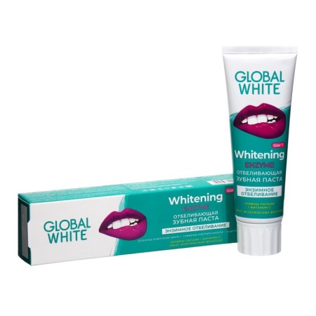 Global White toothpaste, whitening, action whitening, 100 g-6
