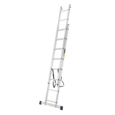 Tundra staircase, two -section, aluminum, 8 steps