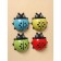 Baby brush holder Children's "Layer", on suction cups, red color