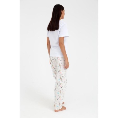 Women's pants KAFTAN "Unicorn", p. 48-50, white-2
