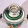 The set "Poppies on the Green", a stoker, 3 objects, a samovar 3 l, a teapot 0.7 l, tray