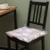 Siddle on the chair Ethel "Flowers" centers, 40x40 cm, 100% p/e