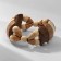 Handmade bracelet, wooden "bird", d = 5 cm