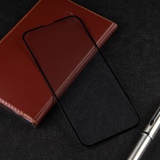 Защитное стекло mObility, для iPhone 14, полный клей, черное