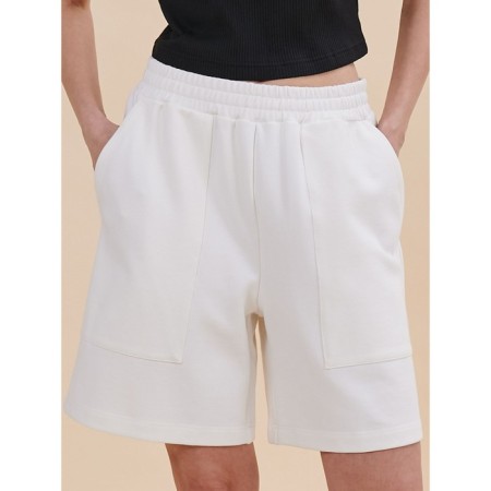 Women's shorts, size XL, white color