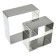 Set of culinary forms "Square", 8x8x4 + 10x10x4 cm