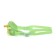 ATEMI S101 swimming glasses, children's, PVC/silicone, green
