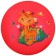 Children's ball zabiaka "animals", d = 22 cm, 60 g, color mix