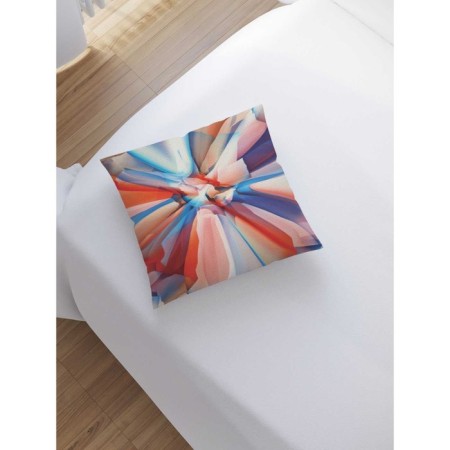 Decorative pillowcase "Abstract pattern", size 45 x 45 cm, sewn -in lightning-1