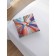 Decorative pillowcase "Abstract pattern", size 45 x 45 cm, sewn -in lightning