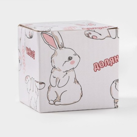 The plug for the bottle of the “Bunny with a bow”, 3.5 × 9 cm-4