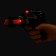 Blaster "Ranger", with a rotating element, light and sound effects, works from batteries, MIX color
