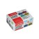 Paper clamps 15 mm, 12 pieces, Devente, metal, mix x 4 colors, cardboard box