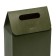 Box package with a handle, green, 27 x 16 x 9 cm