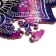 Puzzle wooden figured "Harmony of the world", round