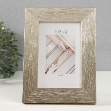 Photo frame Plastic Gallery 10x15 cm, 651622 Silver (plastic screen)-4