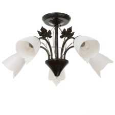 Susana chandelier 5x15W E27 Black/Gold 58x58x32cm Bayerlux