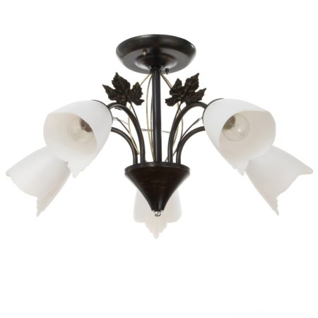 Susana chandelier 5x15W E27 Black/Gold 58x58x32cm Bayerlux