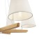 Suspended lamp 40W, 6HE14, 23,6x70.8 cm, white