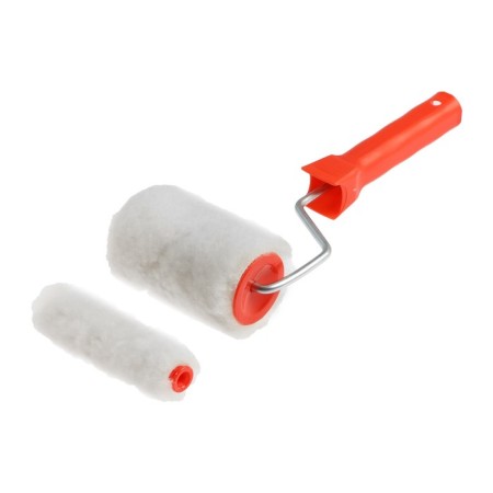 Set male scrap, rollers natural fur, 100 mm, d = 6 mm, d = 48 mm + d = 16 mm, bath 150-1