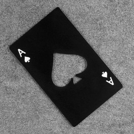 Opening map "Tuz trump card", 8.5 x 5.5 cm, black-2
