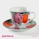 Tea couple ceramic shares "painting", a cup 210 ml, a saucer d = 14 cm