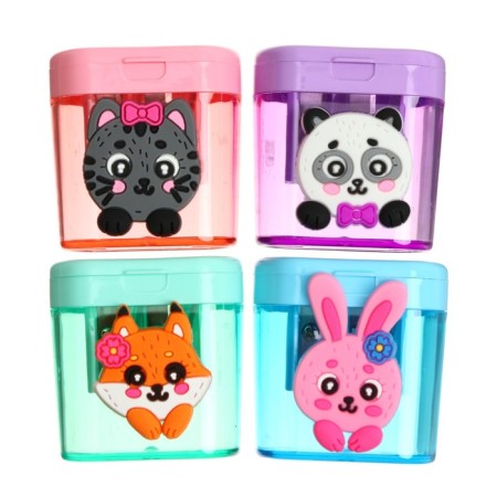 Zapochilok 2 holes with a container, DEVENTE, 100% Cute, mix-1