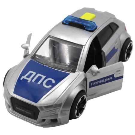 Police machine Audi RS3 Friction, 15 cm-3