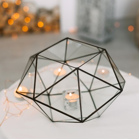 Florarium "Space" (black seams)-1