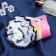 Hair cap "Baby" Fasting edges, 0.9 cm, blue-white
