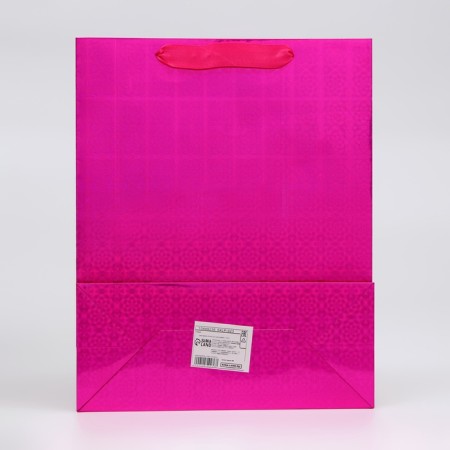 Package Hologography with the window "Heart", "Pink", s m 32 × 25.5 × 11 cm set 1 pc.-1